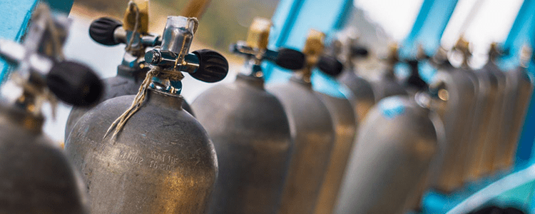 Газовые баллоны в Троицке
